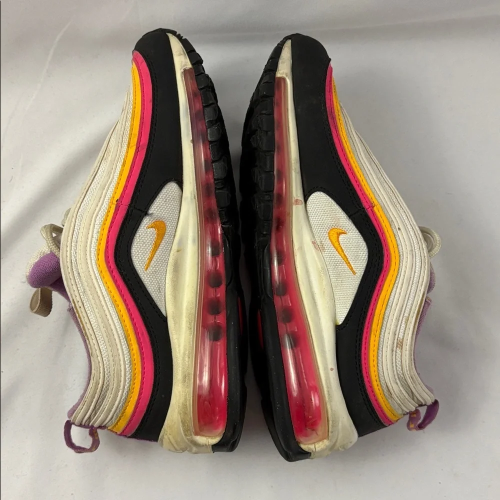 NIKE Air Max 97 (GS) Dawn & Dusk White Multi Girls 5.5Y